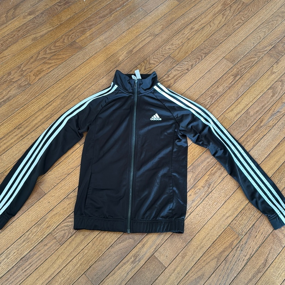 XS Adidas fitted zip up. Used but great condition.